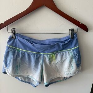 Lululemon speed shorts size 4